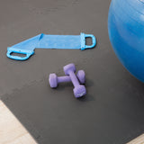Stalwart 0.5-in W x 24-in L x 0.5-in T Interlocking Foam Gym Floor Tile (72-sq ft) (18-Pack)