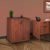 Regency Legacy Stand Up Typicals- Singles Cherry 3-Shelf Office Cabinet