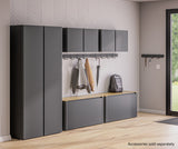 Everest 36-in W x 74-in H Steel Graphite Gray Freestanding Utility Storage Cabinet