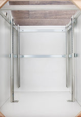 Rev-A-Shelf 20.75-in W x 19-in H 2-Tier Pull Out Metal Soft Close Baskets & Organizers