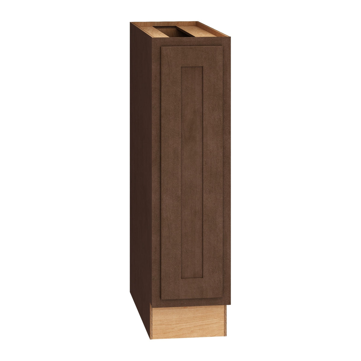 Diamond Express Jamestown 9-in W x 34.5-in H x 24-in D Thatch Partial Overlay Base Fully Assembled Plywood Cabinet (Recessed Panel Shaker Door Style)
