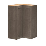 Diamond Express Jamestown 36-in W x 36-in H x 12-in D Colt Brown L-shaped Corner Wall Fully Assembled Plywood Cabinet (Recessed Panel Shaker Style)