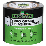 FrogTape Pro Grade Flashing Tape for Windows & Doors, 3.75-in x 30-ft, Black Acrylic