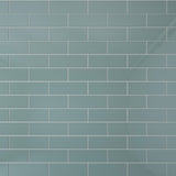 Giorbello Classic Premium Slate 4-in x 12-in Glossy Glass Subway Wall Tile (5-sq. ft/ Carton)