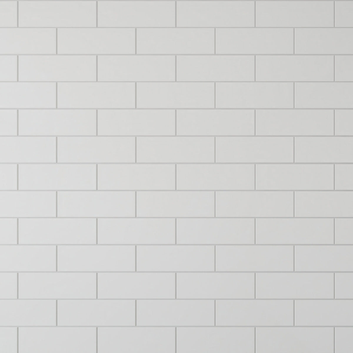 Giorbello Classic Premium Agreeable Gray 4-in x 12-in Glossy Glass Subway Wall Tile (5-sq. ft/ Carton)