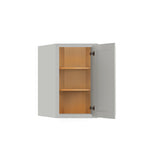 RELIABILT Parkstone 23.875-in W x 30-in H x 12-in D Grey Diagonal Corner Base Fully Assembled Plywood Cabinet (Shaker Style)