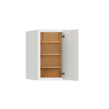 RELIABILT Parkstone 23.875-in W x 42-in H x 12-in D White Diagonal Wall Fully Assembled Plywood Cabinet (Shaker Door Style)