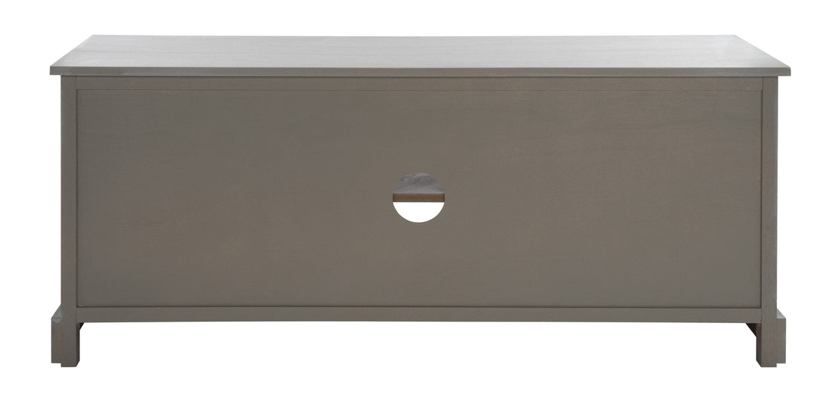 Safavieh Filbert White Washed Grey Traditional Mdf Media Cabinet