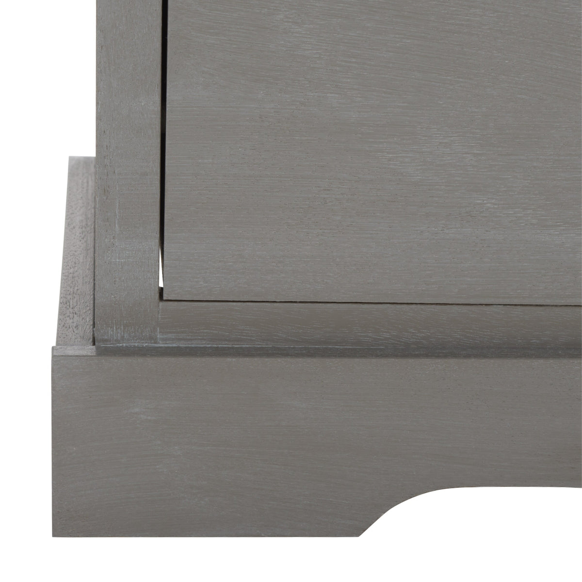 Safavieh Filbert White Washed Grey Traditional Mdf Media Cabinet