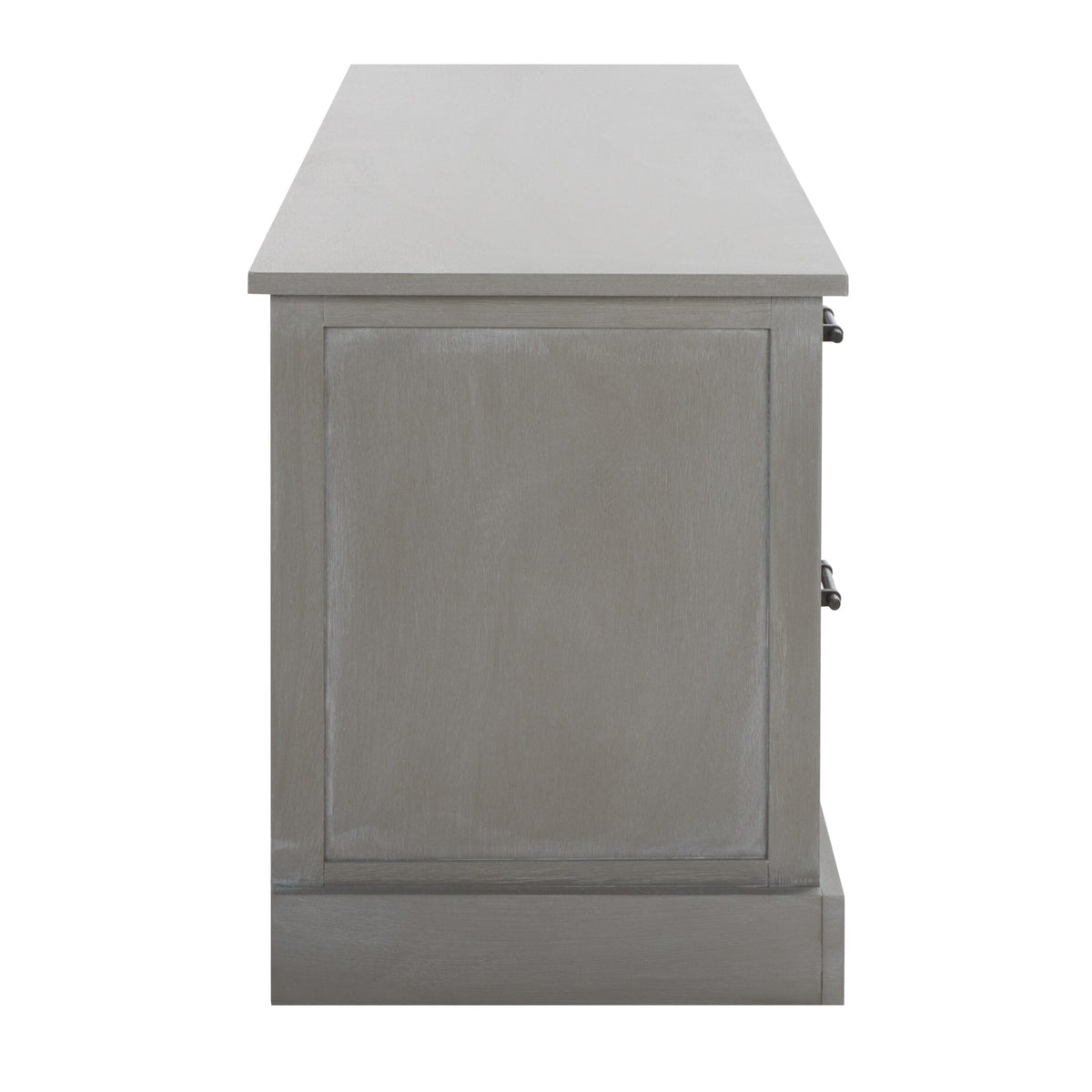 Safavieh Filbert White Washed Grey Traditional Mdf Media Cabinet