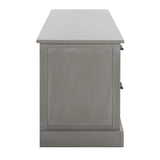 Safavieh Filbert White Washed Grey Traditional Mdf Media Cabinet