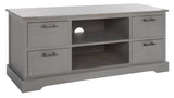 Safavieh Filbert White Washed Grey Traditional Mdf Media Cabinet