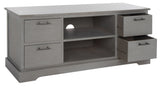 Safavieh Filbert White Washed Grey Traditional Mdf Media Cabinet