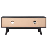 Safavieh Aurelio Black Casual Mdf Media Cabinet