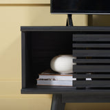 Safavieh Aurelio Black Casual Mdf Media Cabinet