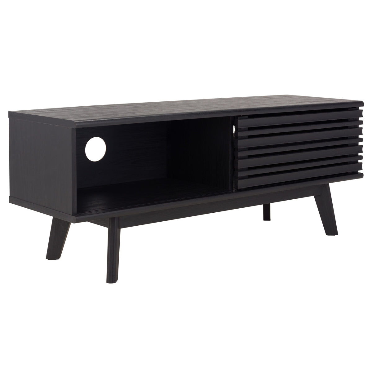 Safavieh Aurelio Black Casual Mdf Media Cabinet