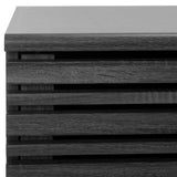 Safavieh Esma Distressed Black Casual Mdf Media Cabinet