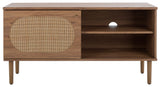 Safavieh Claude Oak Coastal Mdf Media Cabinet