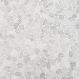 Satori Shoreside Bianco 12-in x 12-in Honed Natural Stone Look Mosaic Floor and Wall Tile (1-sq. ft/ Piece)