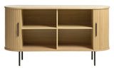 Contemporary/Modern Natural Oak Wood Oak Sideboard
