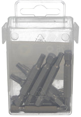 Hillman 10-Piece 2-in T25 Torx Steel Hex Shank Screwdriver Bit Set