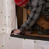 FrogTape Pro Grade Flashing and Waterproofing Tape, 12-in x 50-ft, Black Acrylic Flashing Tape