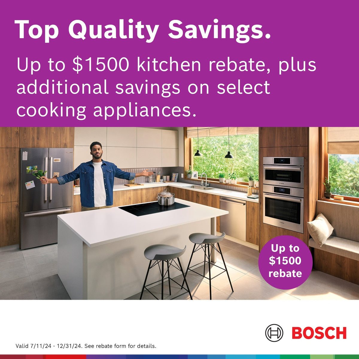 Bosch 300 Series PureDry 48-Decibel Top Control 24-in Built-In Dishwasher, Fingerprint-Resistant Stainless Steel, ENERGY STAR