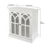 allen + roth 32-in W x 34-in H Wood Composite White Freestanding Utility Storage Cabinet