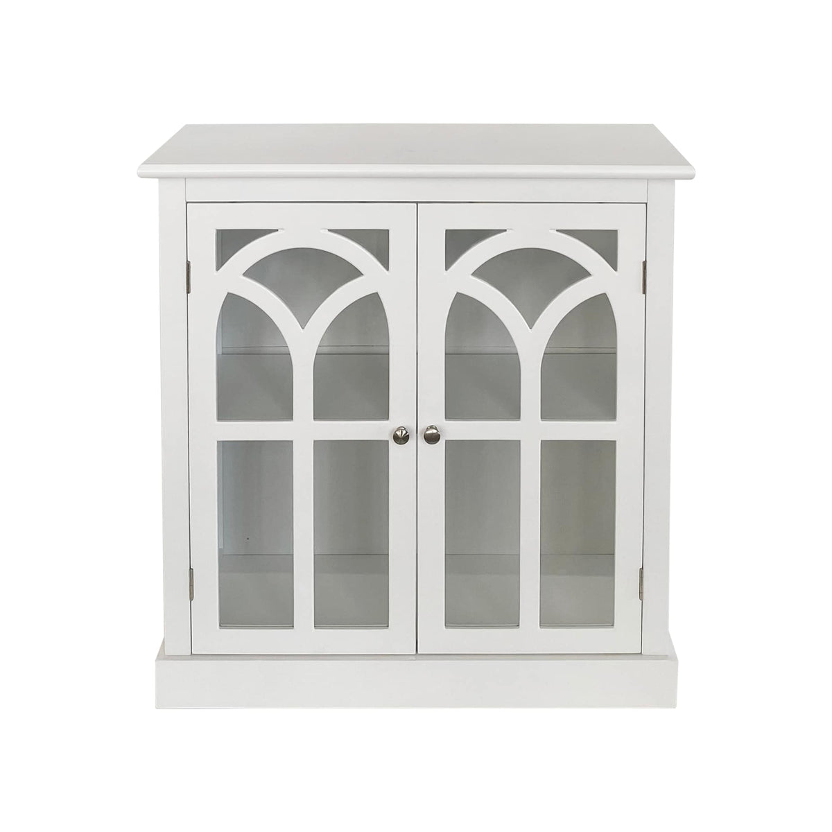 allen + roth 32-in W x 34-in H Wood Composite White Freestanding Utility Storage Cabinet