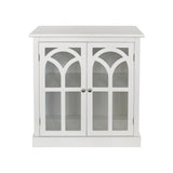 allen + roth 32-in W x 34-in H Wood Composite White Freestanding Utility Storage Cabinet