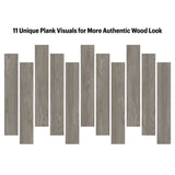 Armstrong Flooring Pro Mark Oxford Oak Heather Gray Vinyl Plank Flooring - Waterproof, Durable, Easy Installation