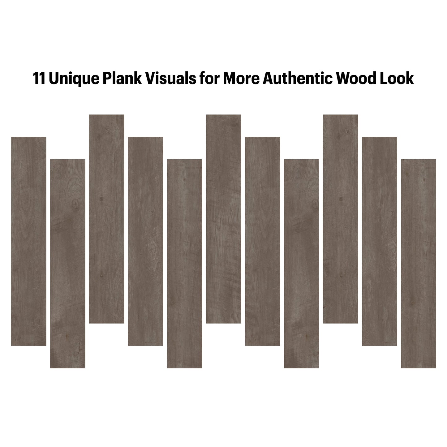 Armstrong Flooring PRO MARK Topsfield Oak Rustic Blend 6-in W x 36-in L x 2-mm Thick Waterproof Luxury Vinyl Plank Flooring, Glue-Down (35.95-sq ft Carton)