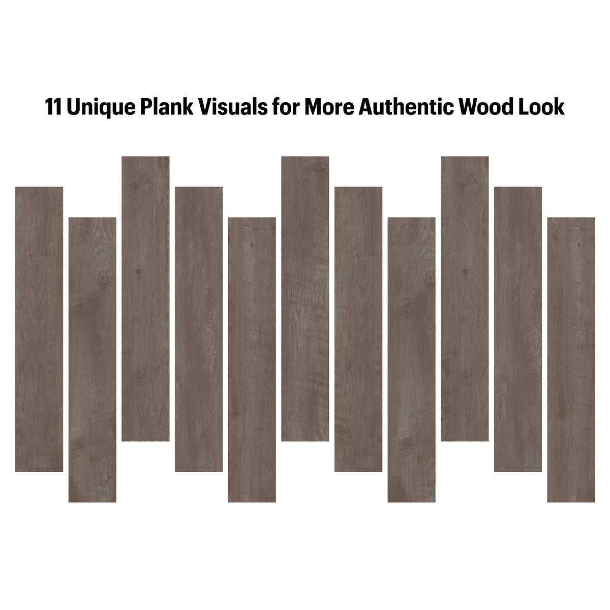 Armstrong Flooring Pro Mark Topsfield Oak Rustic Blend 6-mil x 6-in W x 36-in L Waterproof Glue Down Luxury Vinyl Plank Flooring