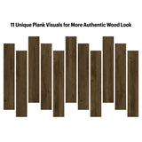 Armstrong Flooring Pro Mark Mudslide Brown Luxury Vinyl Plank Flooring - Waterproof, Glue Down, 35.95 Sq. Ft.