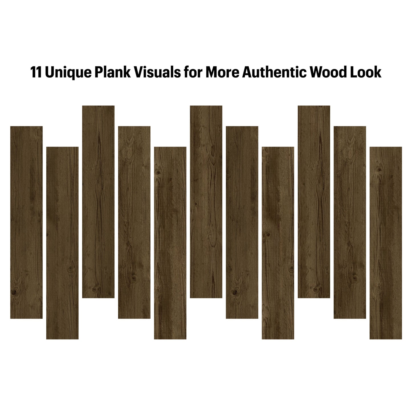 Armstrong Flooring Pro Mark Mudslide Brown Luxury Vinyl Plank Flooring - Waterproof, Glue Down, 35.95 Sq. Ft.