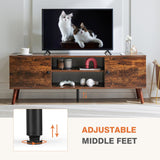 Sumyeg Modern/Contemporary Brown Tv Cabinet (Accommodates TVs up to 60-in)