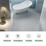 Bybafun 12-in x 12-in 12-Pack Gray Prefinished Vinyl/Plastic Deck Tile (12-sq ft)