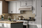 RELIABILT Parkstone 24-in W x 34.5-in H x 24-in D Grey 3-Drawer Base Fully Assembled Plywood Cabinet (Flat Panel Style)