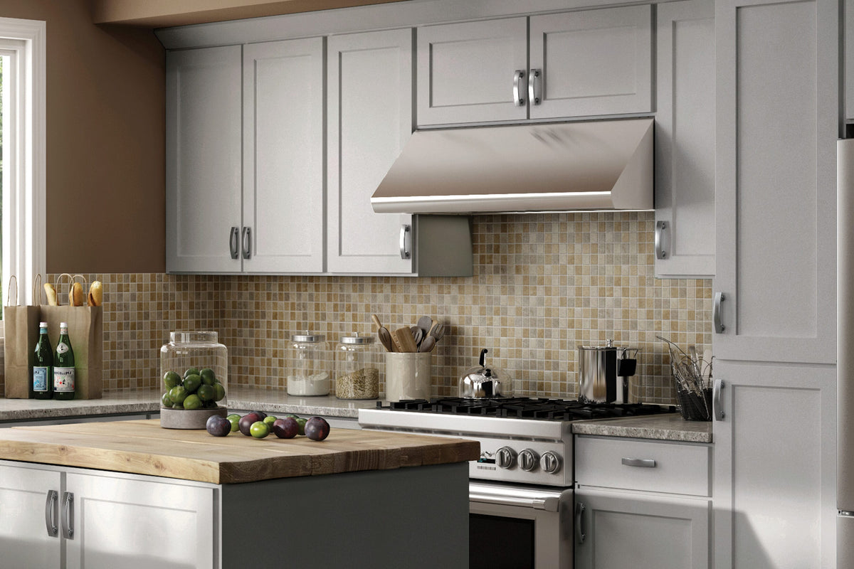 RELIABILT Parkstone 18-in W x 34.5-in H x 24-in D Grey 1-Drawer Base Fully Assembled Plywood Cabinet (Flat Panel Shaker Style)