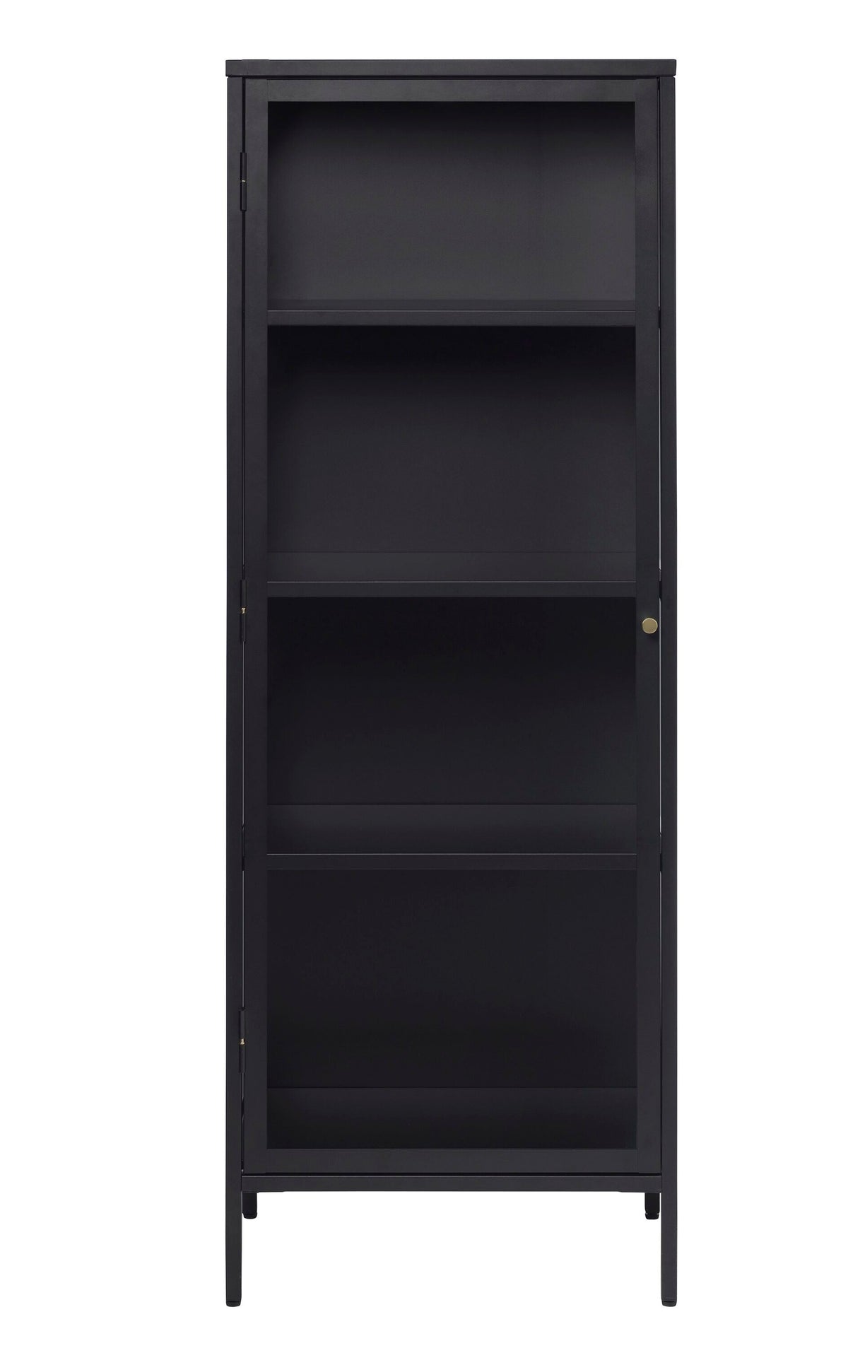 Contemporary/Modern Black Metal Cookware Storage Tower