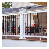 Fiberon 4-in x 4-in Alpine PVC Deck Post Base Trim