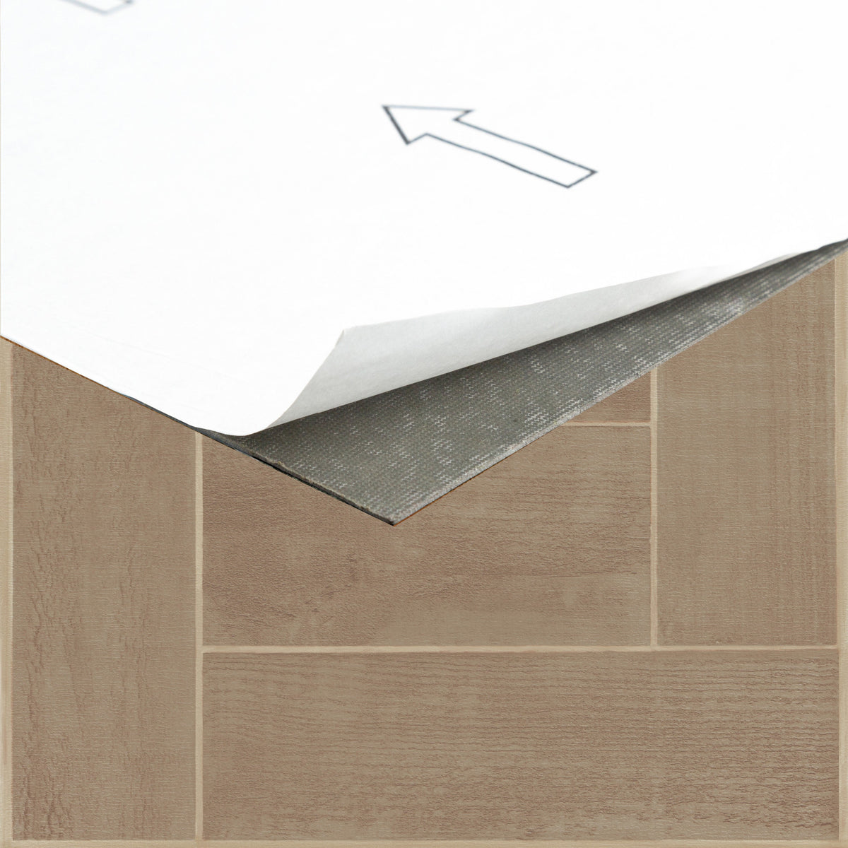 Achim Nexus Saddlewood 12-in x 12-in Peel-and-Stick Vinyl Tile Flooring, 20-sq ft Carton