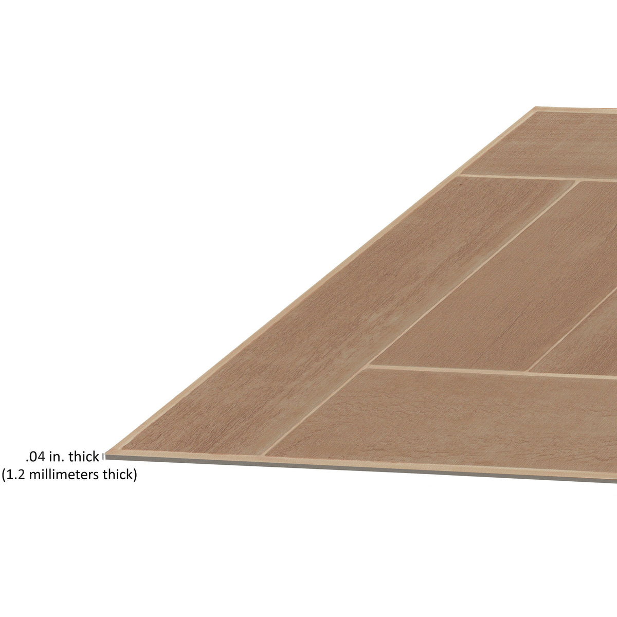 Achim Nexus Saddlewood 12-in x 12-in Peel-and-Stick Vinyl Tile Flooring, 20-sq ft Carton