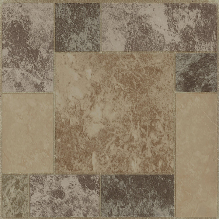 Achim Tivoli Marble Block 12-in x 12-in Peel-and-Stick Vinyl Tile Flooring, 45-sq ft Carton