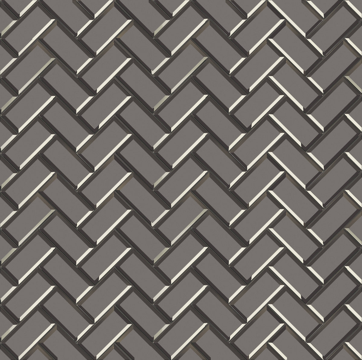Satori Skylight Champagne 11-in x 11-in Mirrored Glass Patterned Mosaic Wall Tile (0.86-sq. ft/ Piece)