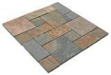 Satori Oxide 12-in x 12-in Natural Stone Mosaic Wall Tile (1-sq. ft/ Piece)