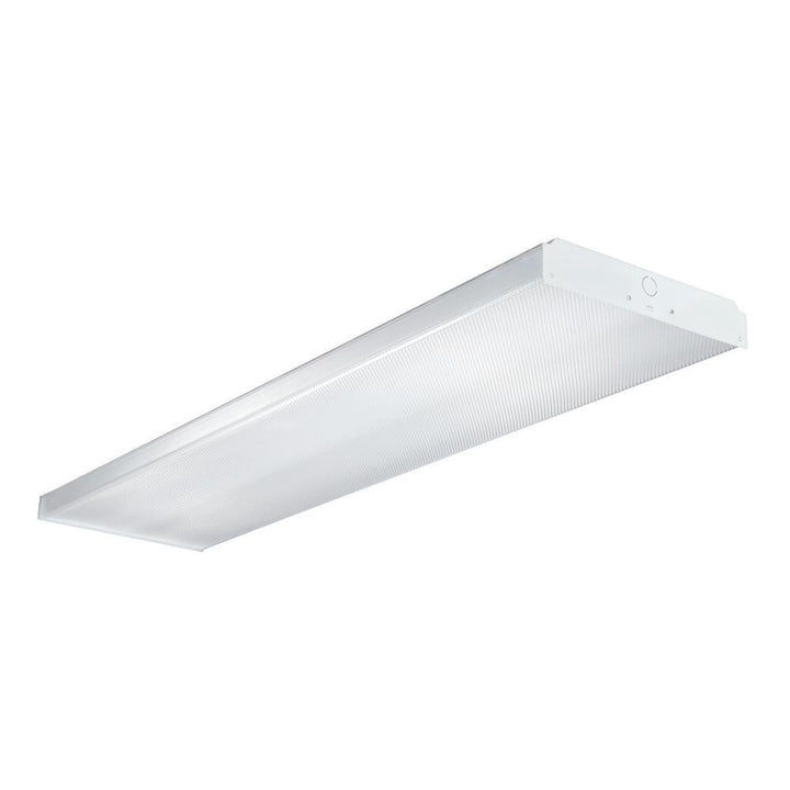 4 ft. White 4-Light Residential Fluorescent Wraparound Fixture - Super Arbor