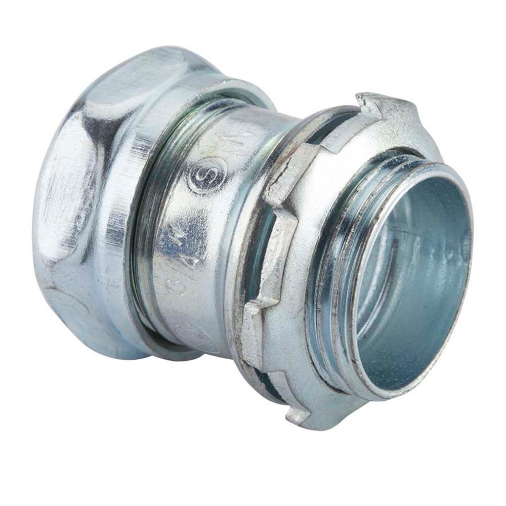 1/2 in. Electrical Metallic Tube (EMT) Compression Connectors (5-Pack)