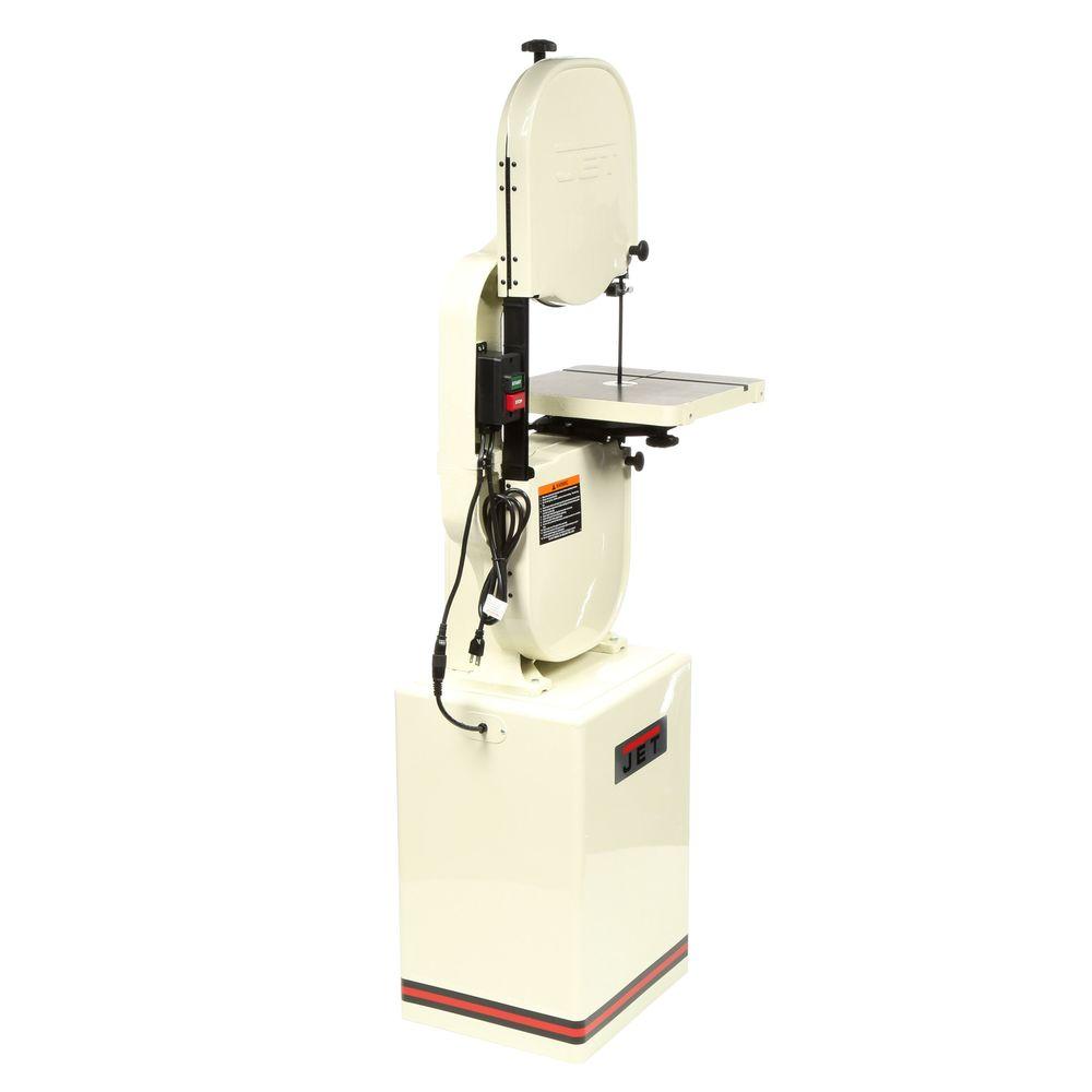 1 HP 14 in. Woodworking Vertical Band Saw with Closed Stand, 115/230-Volt, JWBS-14CS