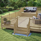 Deckorators 4-in x 4-in Natural Pine Wood Pine Deck Post Cap